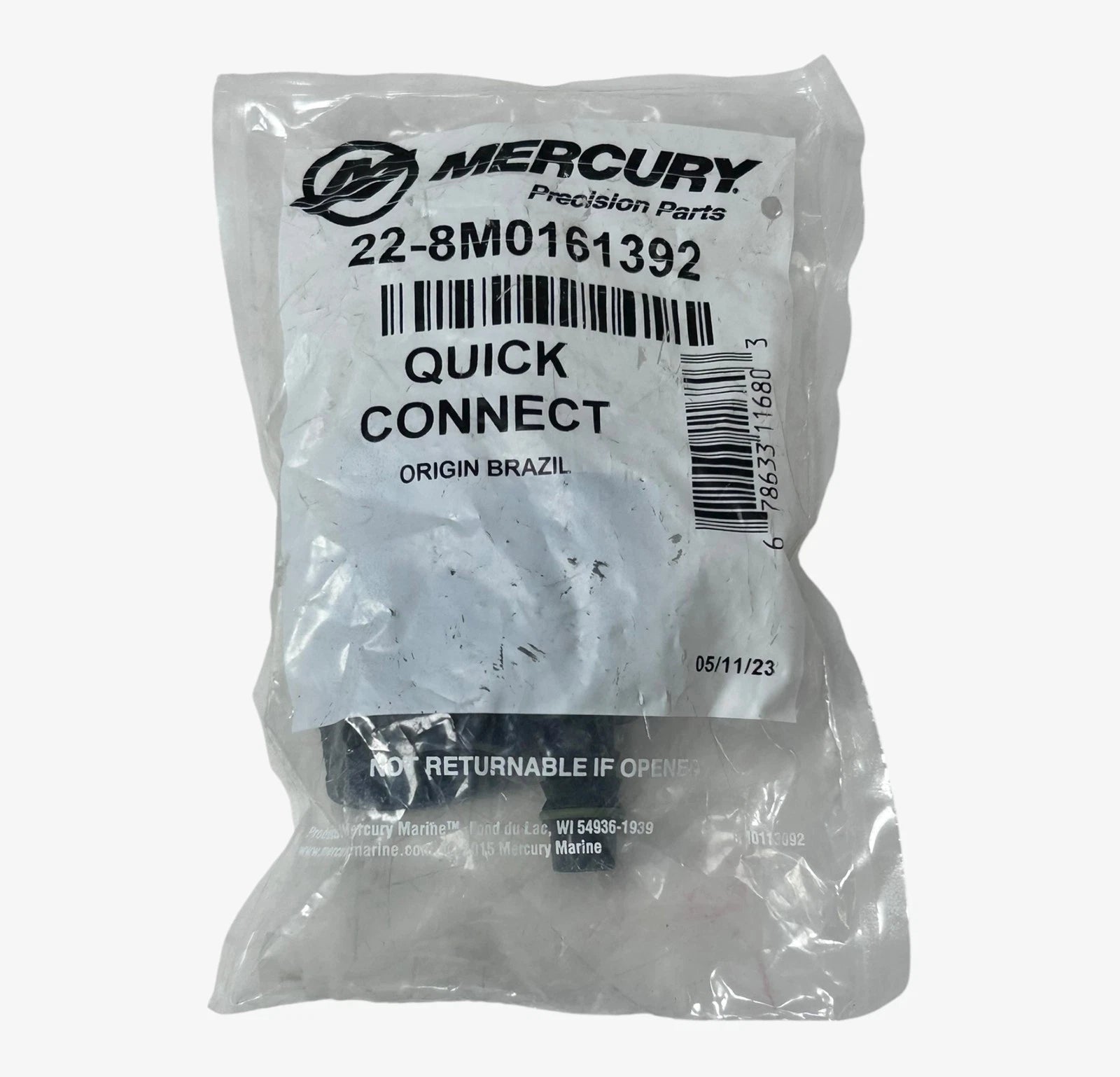 Mercury 22-8m0161392, Marine Quick Connect | Hook & Hull Co