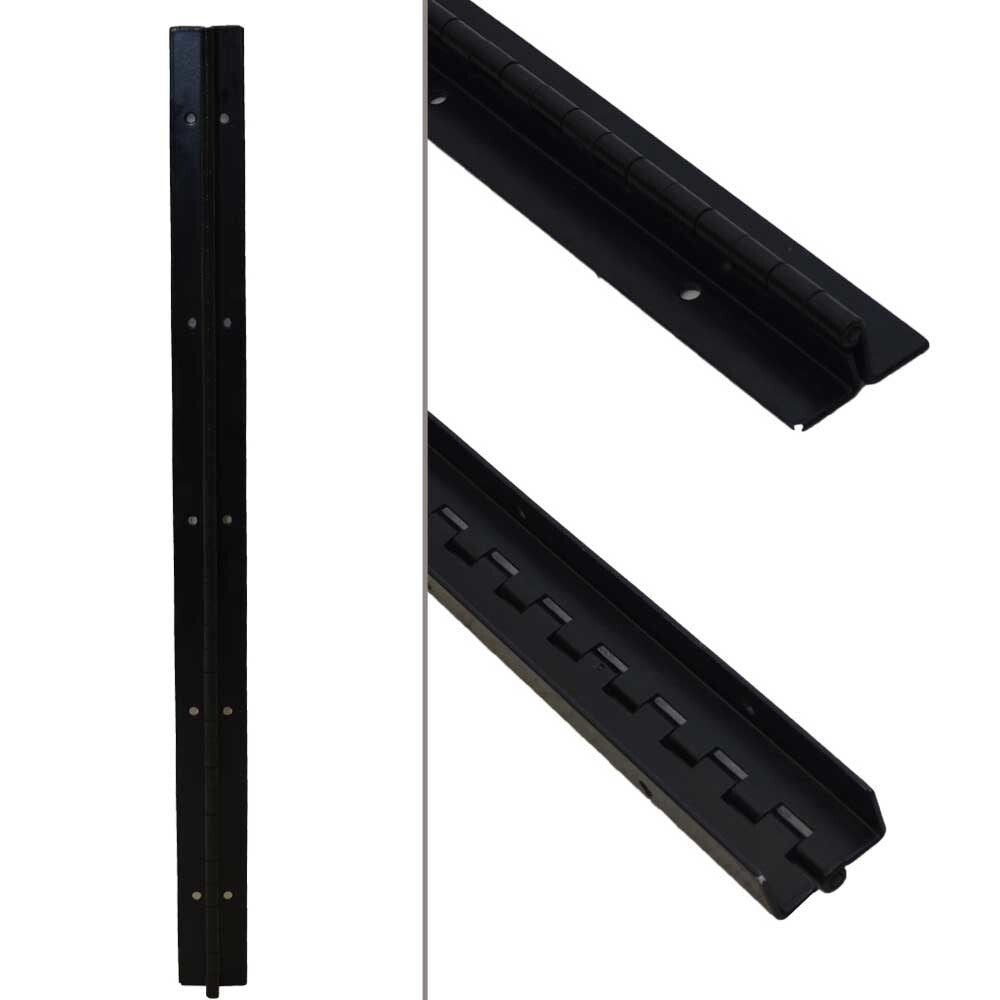 Sea Ray Boat Piano Hinge Aluminum Black by Sea Ray