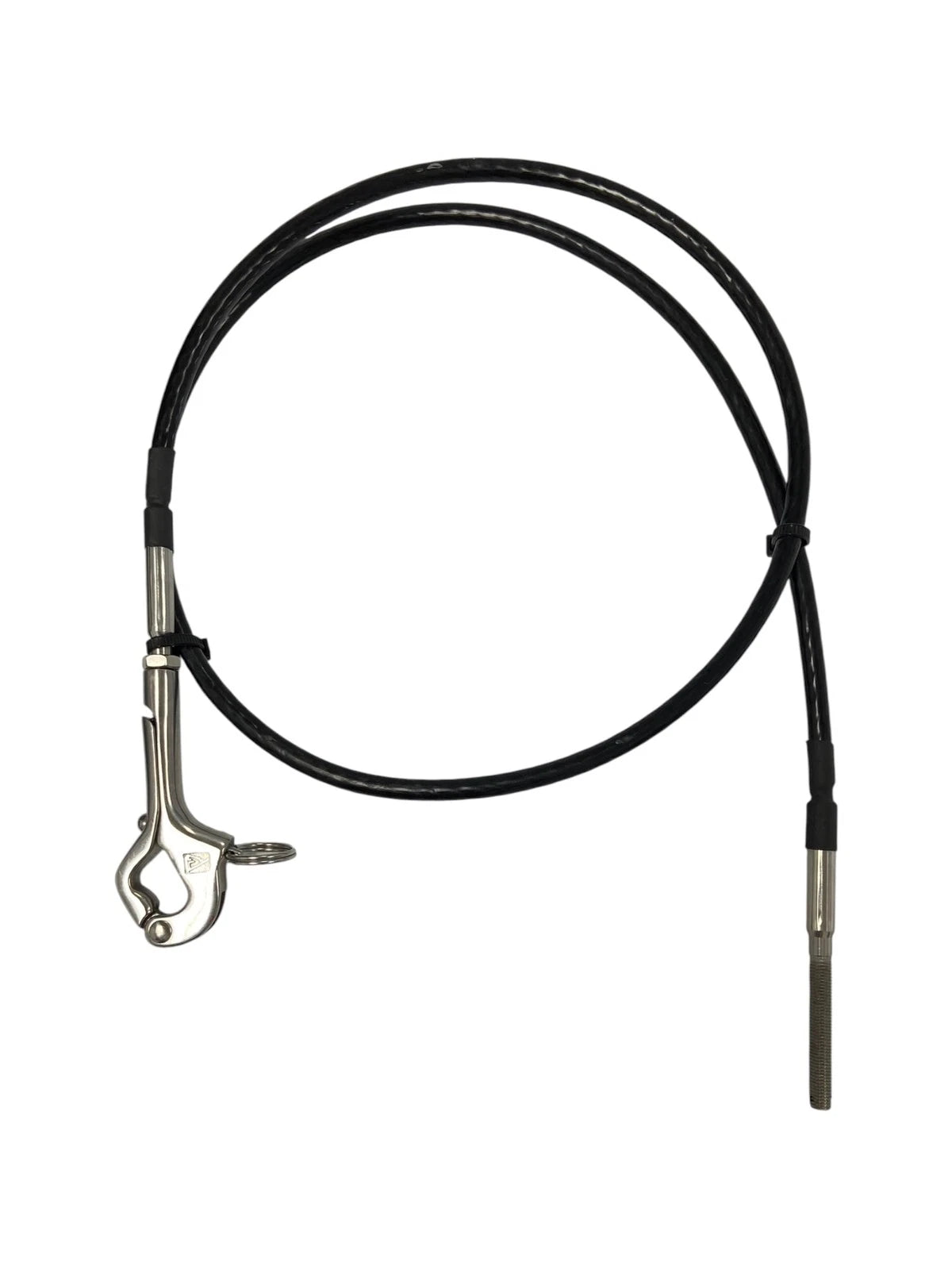 C S Johnson Snap Gate Hook 4" Left With Heavy Duty Cable 5ft New
