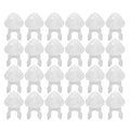 Hood Plastic Support Clips 25mm