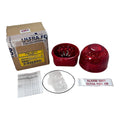 Klaxon Psc-0013, Red Led Siren / Flashing Beacon &Amp; Deep Base
