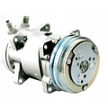 Ac Compressor With Clutch Fits Hesston-fiat Replaces 1056347m91