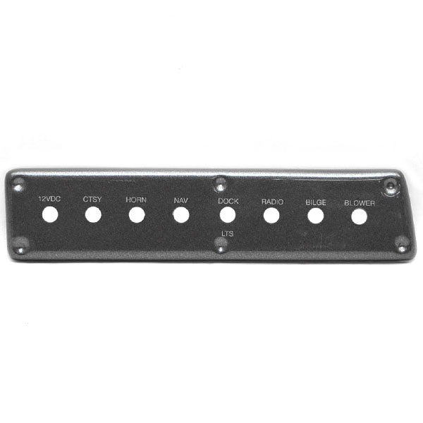 Godfrey Boat Breaker Switch Panel Blank 220281 | Sweetwater 86 GrayOpe