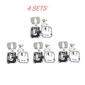4x 62y-w0093-10 62y-w0093-11 Carburetor Repair Kit For Yamaha