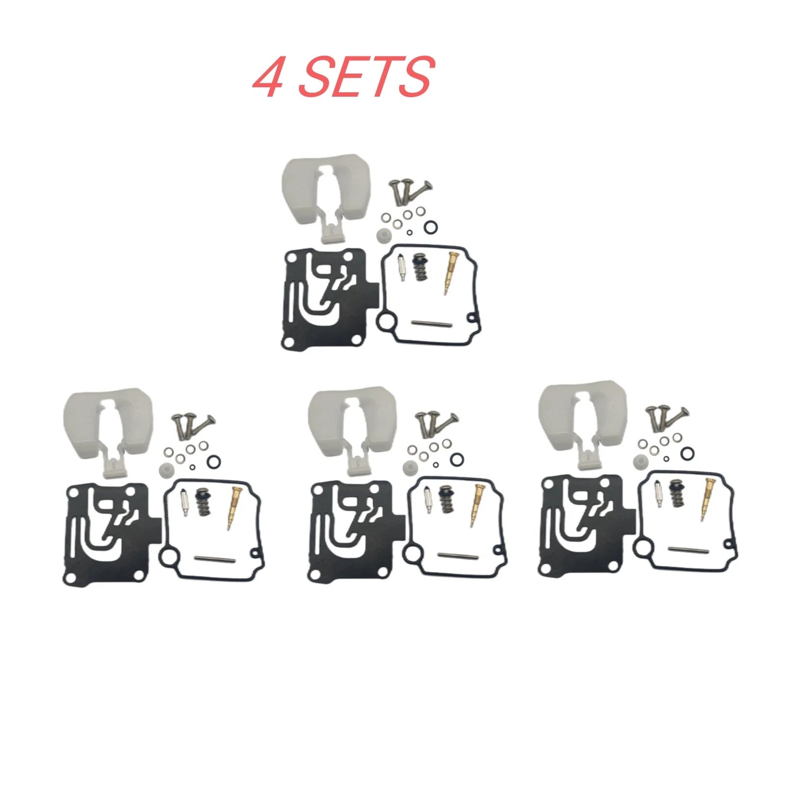 4x 62y-w0093-10 62y-w0093-11 Carburetor Repair Kit For Yamaha