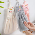 Hangable Hand Towel with Unique Lanyard Design