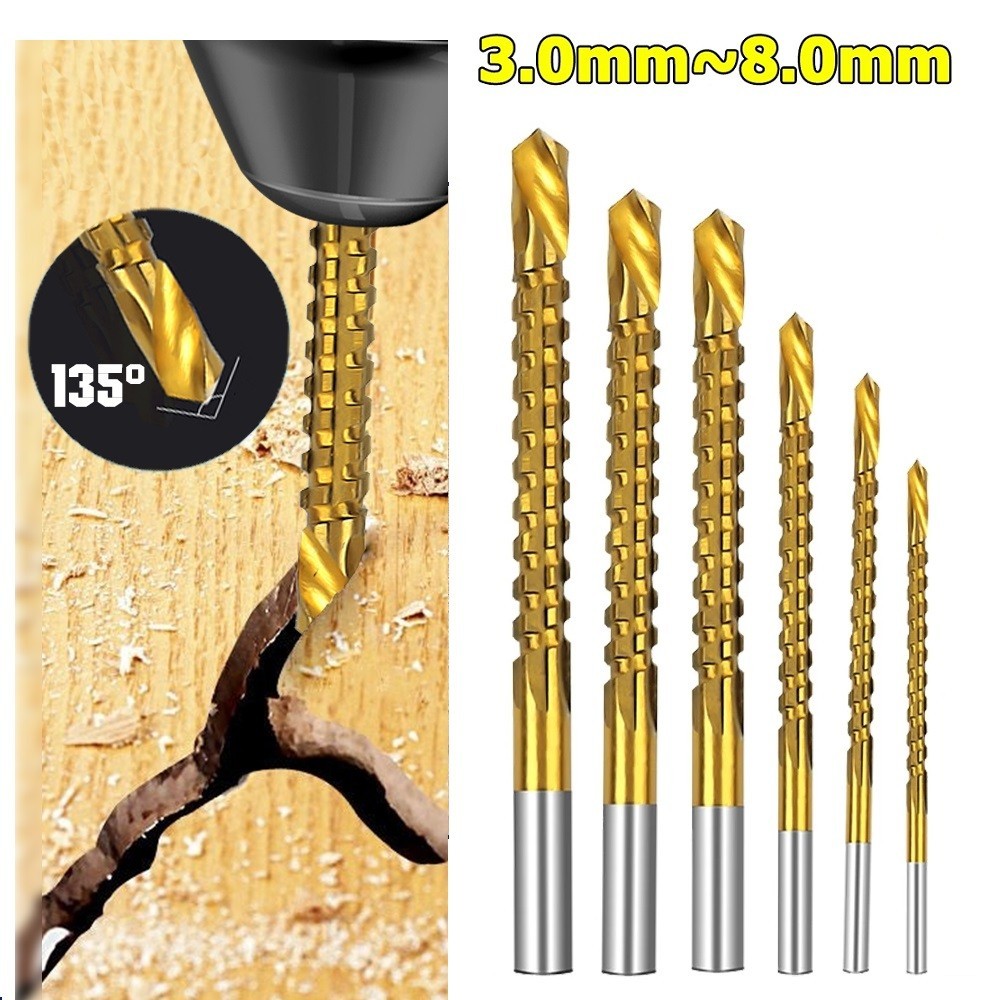 Practical Drilling Serrated Drill Bit