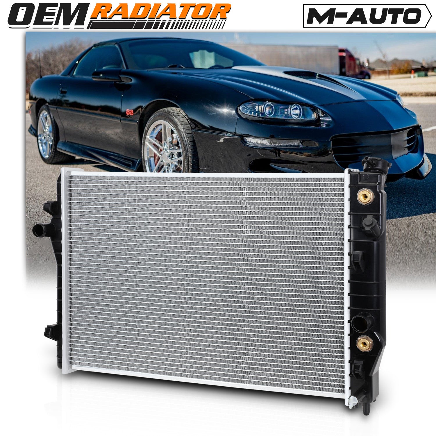 1485 Aluminum Radiator for Chevy Camaro/Firebird