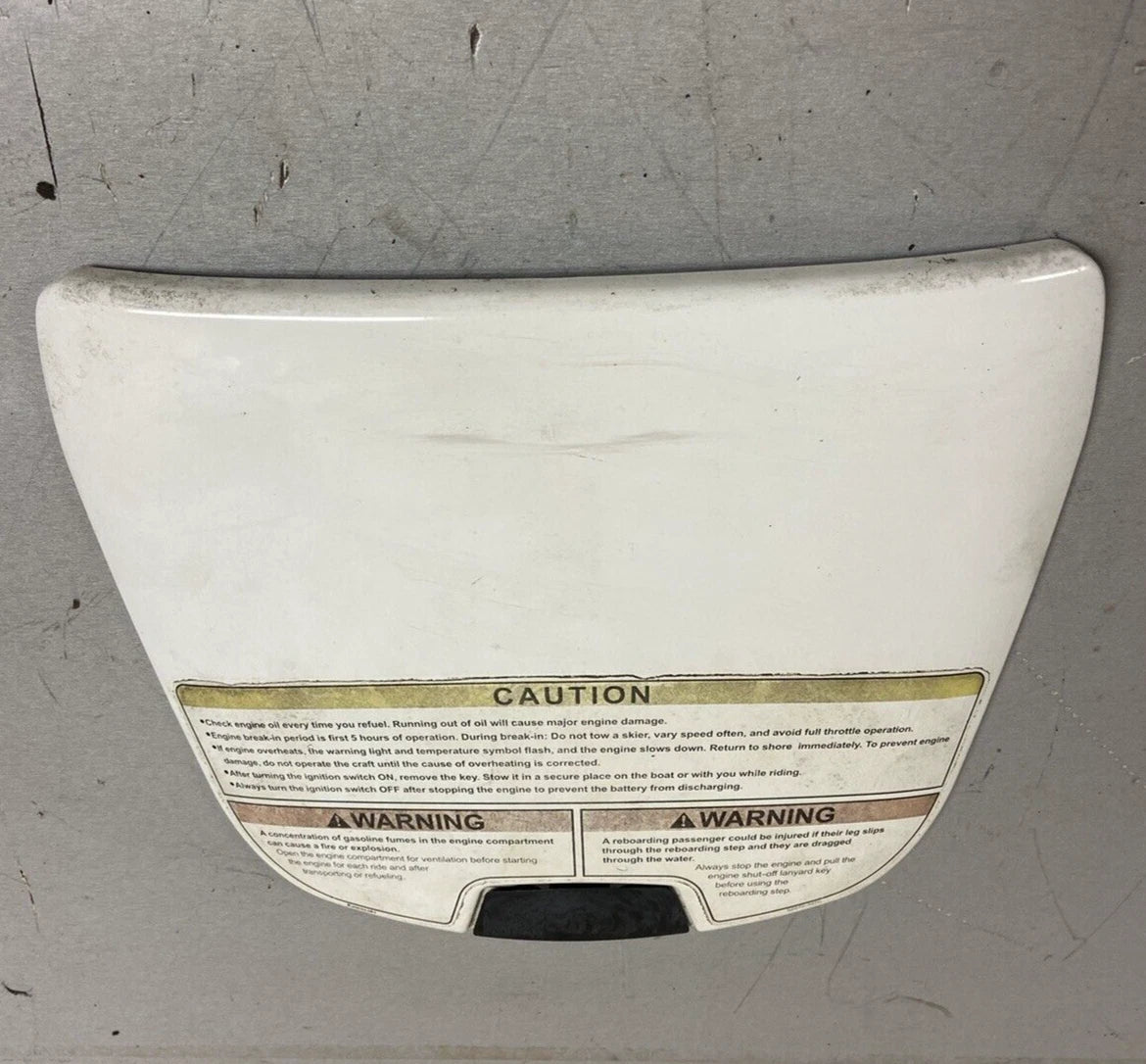 Kawasaki Stx 12f Oem White Glove Box Lid 2003-2013 Stx 12f 15f 1200