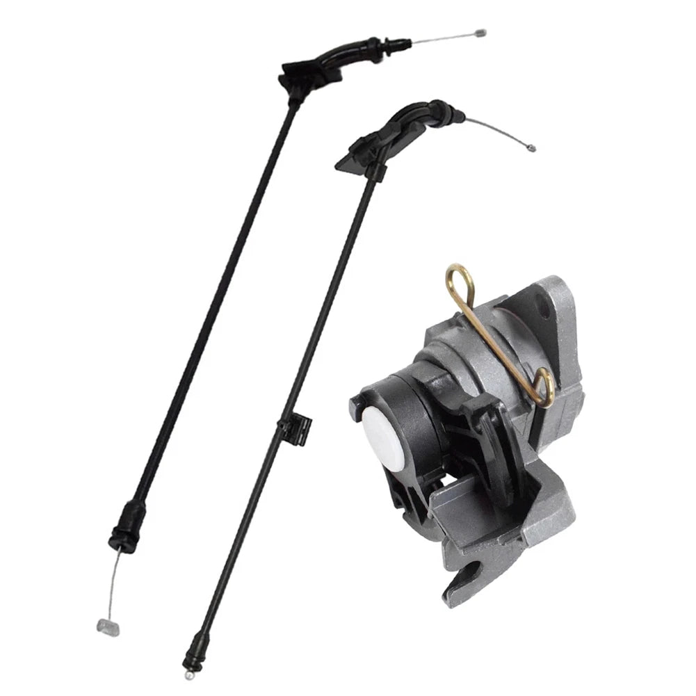 Bonnet Latch Bracket And Dual Cables Set For Ford For Transit For