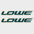 Lowe Boat Logo Decal OMC 008550 27 1/2 x 4 Inch Green Gold by Lowe