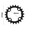 Lightweight 24T Bike Chainring for MTB