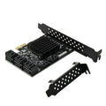 Expansion Card Controller Adapter Pci-express To 8 Ports Sata 3.0 6g