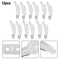 Blind Clips Clear Cleat Roller Hook