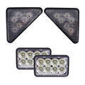 Led Flood Beam Light Kit Fits Bobcat Skid Steers - (Pkg. Of 4)