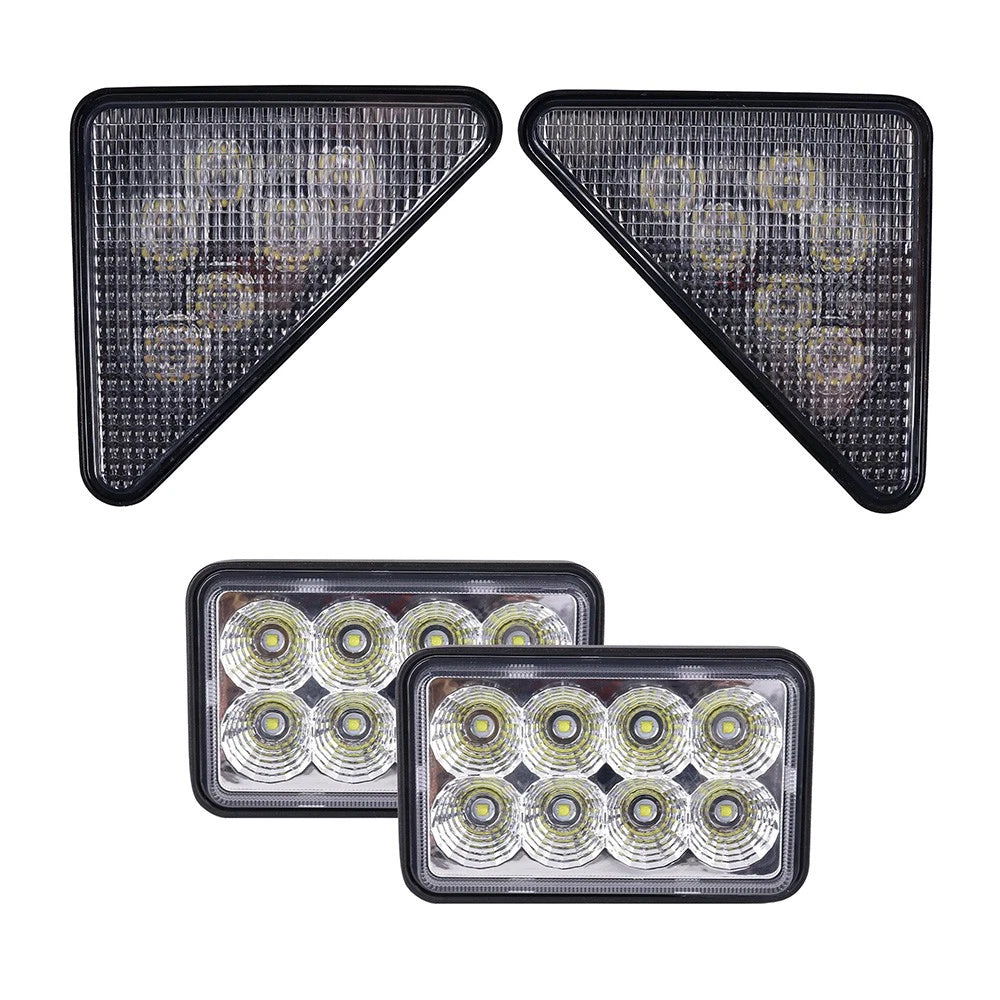 Led Flood Beam Light Kit Fits Bobcat Skid Steers - (Pkg. Of 4)