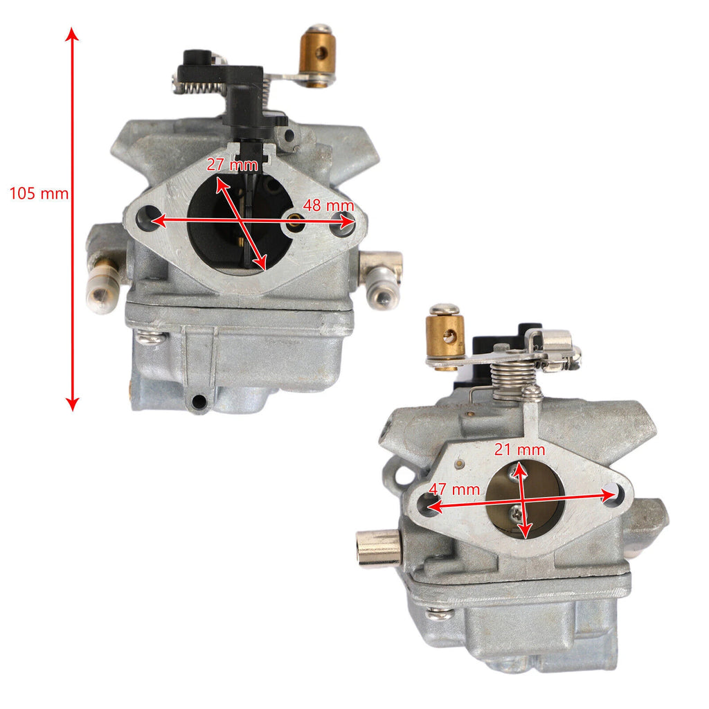 Carburetor for Yamaha F6 4-Stroke 6HP Outboard Motor