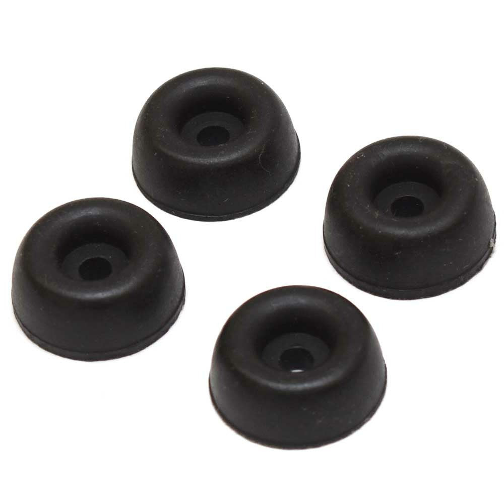 Boat Windshield Bumpers 1039239 1 x 3/8 Inch Rubber Black Set of 4