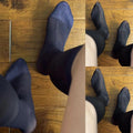 Wear-Resistant Rhombus Pattern Stockings