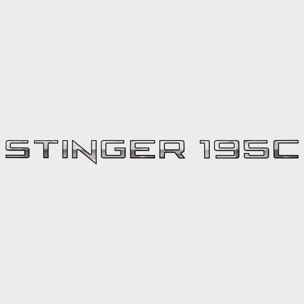 Malibu Boat Raised Model Decal 5938403 | Response LXi Silver Sticker by Malibu