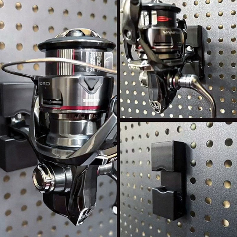 Quick Release Wall Storage for Fishing Reels