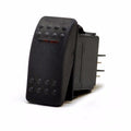 Rocker Switch Blank 3 Spade 24 Volt by Carling