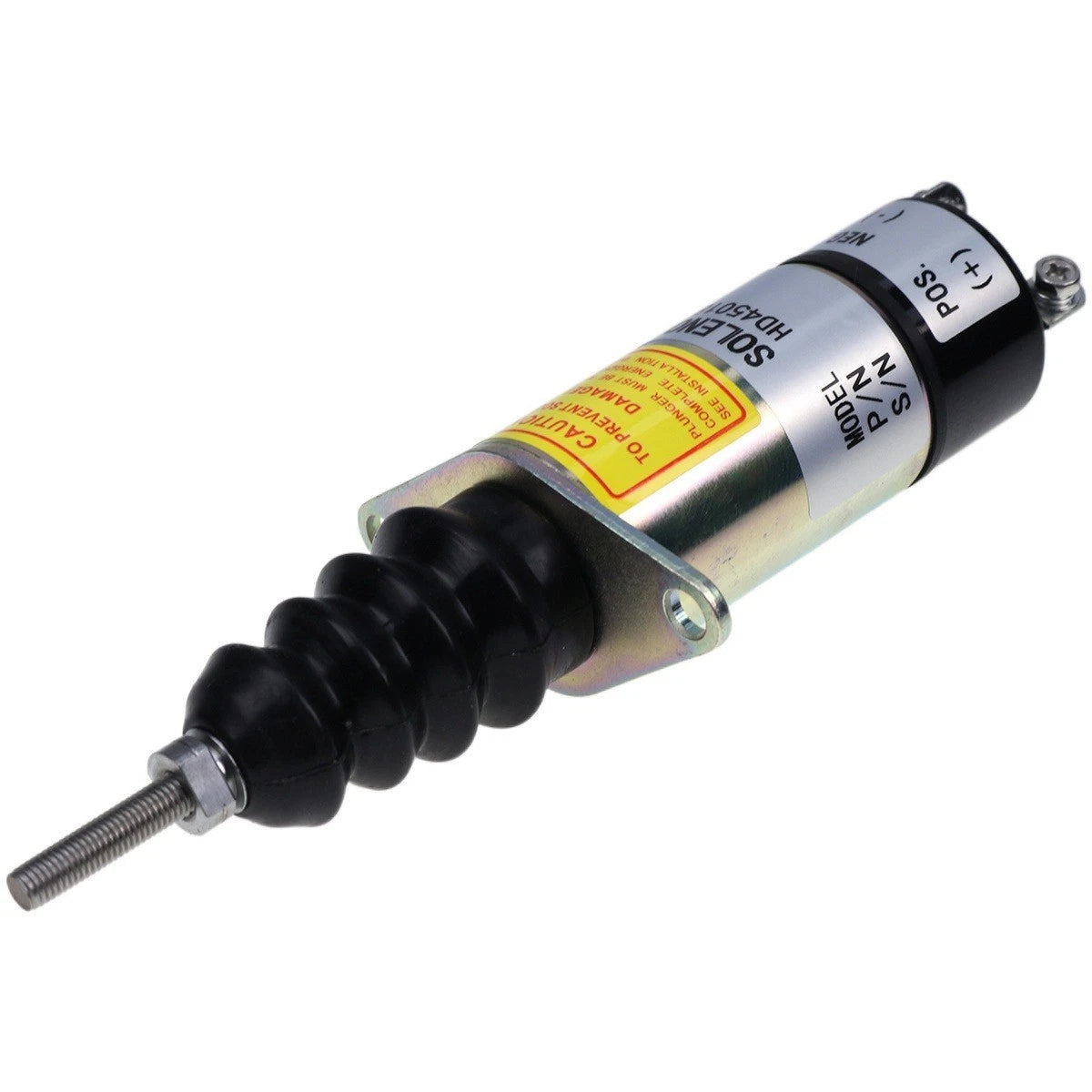 12V Stop Solenoid W/3terminal 307-2758 For Miller Welders Aead 200le