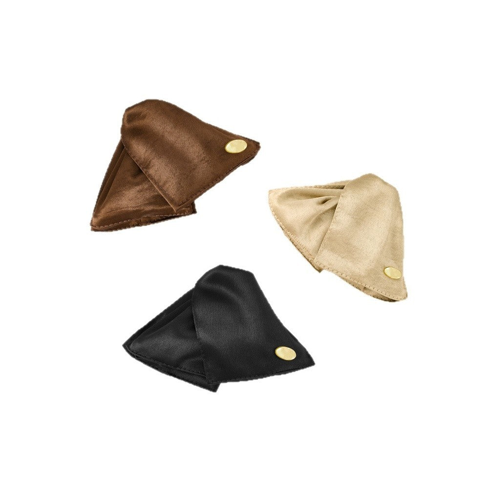 Triangle Fabric Hair Claw Clip for Women