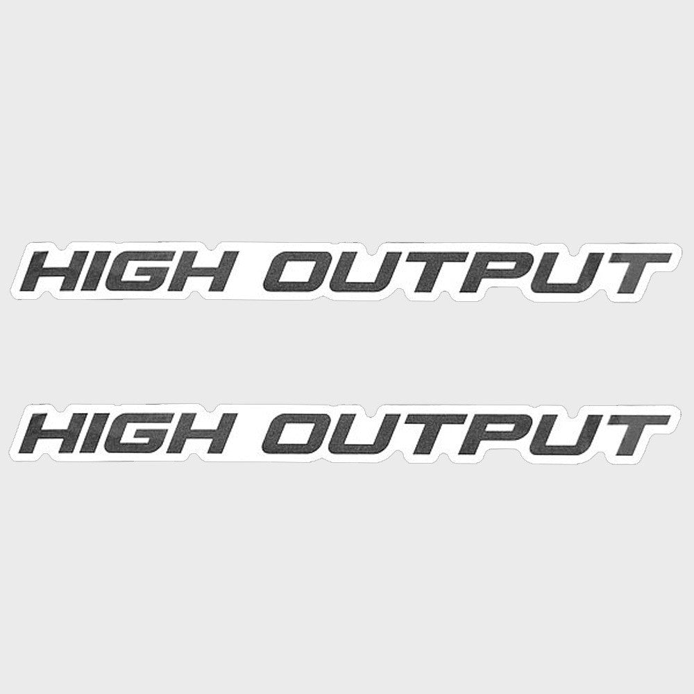 Sea-Doo Boat Decal Stickers High Output by Sea-Doo