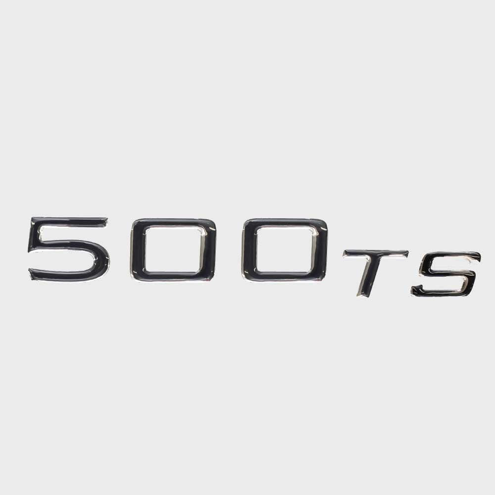 Raised Emblem Decal Tahoe 500 TS Silver by Tahoe