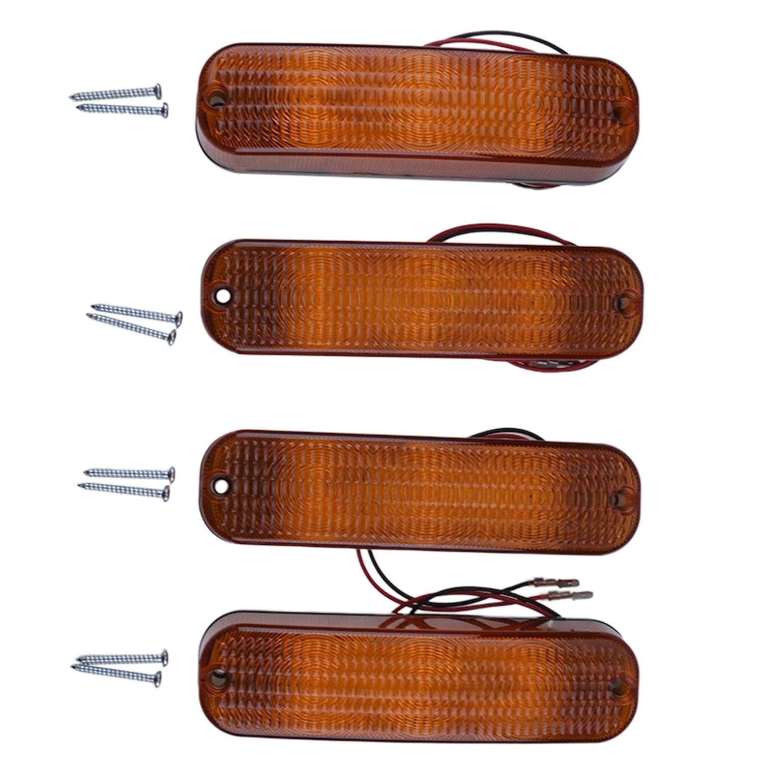 4pcs Led Flashing Cab Light Ar60250 For John Deere 850 1050 2150 4030