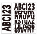Decals Sticker For Boat Letters &Amp; Numbers Registration 4-sets Of
