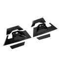 Carbon Fiber Rear Door Handle Decor Cover Trim For Toyota C Hr For