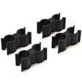 Godfrey Boat Bimini Ladder Clip 7/8 Inch Black Set of 4 by Godfrey