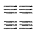 12 Pack Notched High-lift Blades Fits Windsor 50-2813