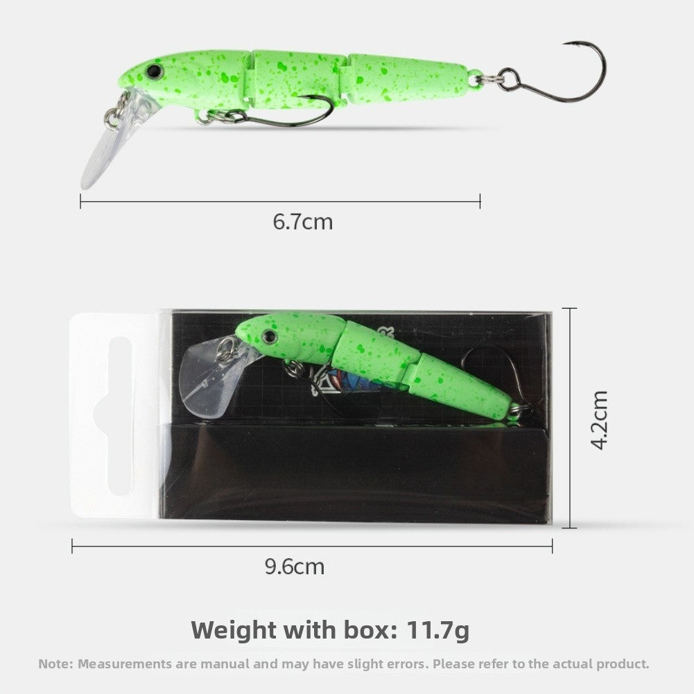Minnow Swimbait 3 Section for Trout
