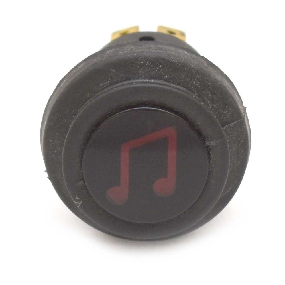 Oslo Boat Push Button Switch Ranger Triton Radio 7/8 Inch Red by Oslo