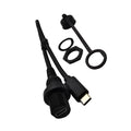 Usb 3.1 Type-c Male To Female Car Flush Panel Mount Extension