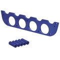 Legend Boat Fishing Rod Rack 316448 | 14 1/2 X 3 Inch Blue Aluminum
