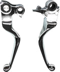 Harddrive Chrome Brake & Clutch Lever Set For Harley Davidson Fld &