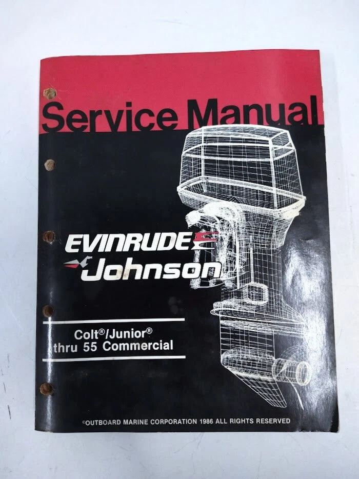 Evinrude Johnson 507546, Colt / Junior Thru 55 Commercial Service