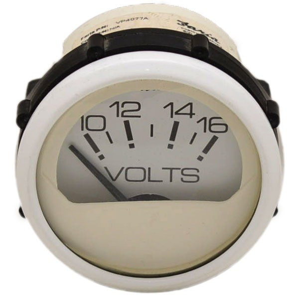 Faria Boat Volt Gauge 2 Inch Ranger Dress White by Faria