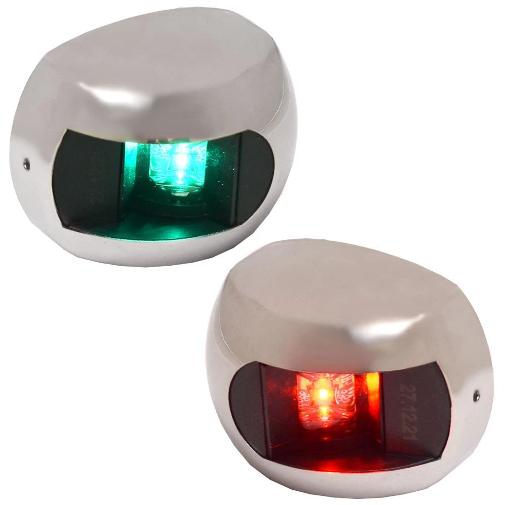 Aqua Signal Boat Led Bow Navigation Lights | Series 28 Ss (Set Of 2)