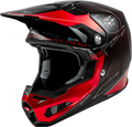 Fly Racing Youth Formula S Carbon Legacy Helmet Large Black/red