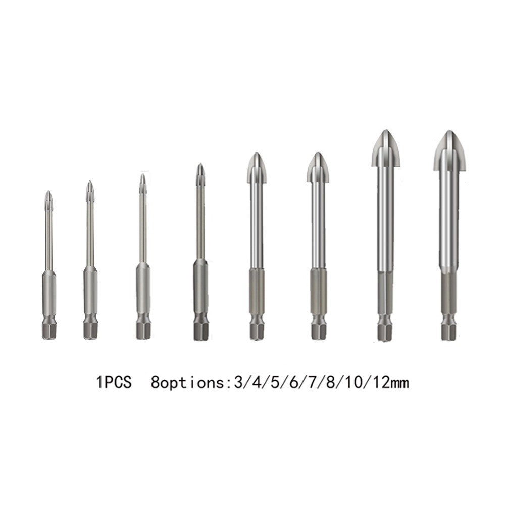 Drill Bit Set for Hole Opening