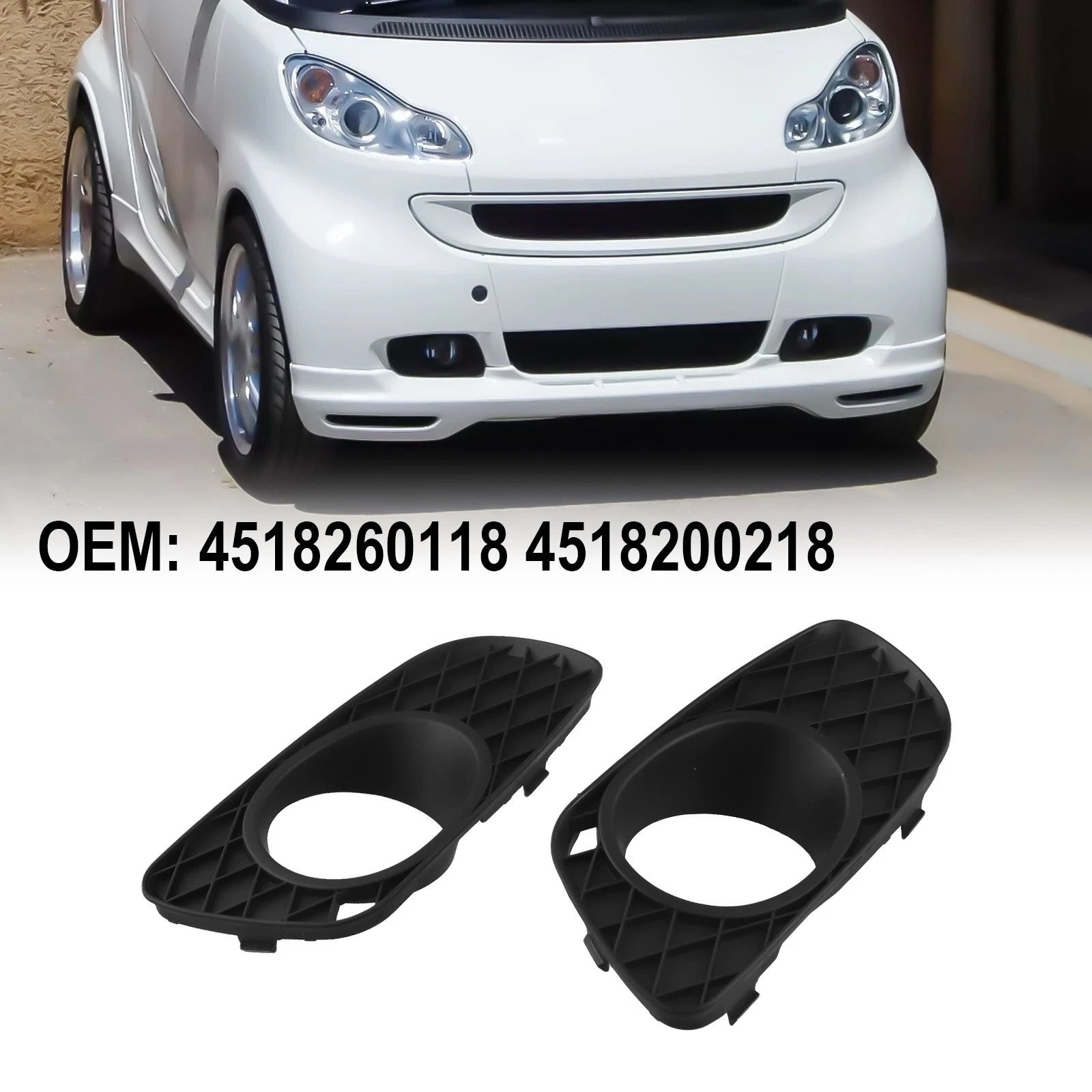 For Smart For Fortwo 451 Replacement Fog Light | Hook & Hull Co