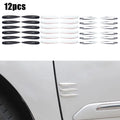 Protect Your Car's Value With 12pcs Car Protector Trim Strip