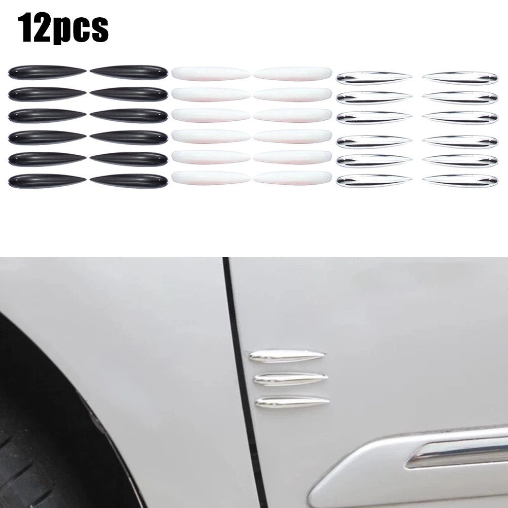 Protect Your Car's Value With 12pcs Car Protector Trim Strip