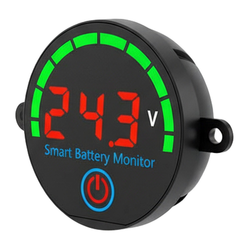 Digital Voltmeter LED Display Battery Indicator