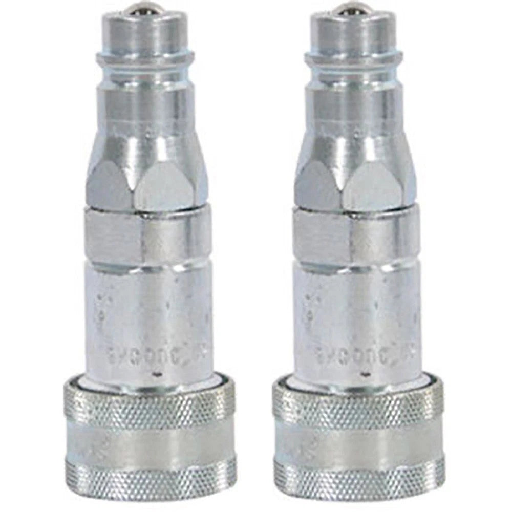 Hydraulic Coupler Adapter Pair Fits John Deere Old Style Fem To Iso